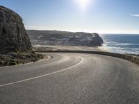 Coastal Road in Portugal: Azure Ocean Views