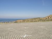 Coastal Road in Portugal: Leading to the Beach and Ocean