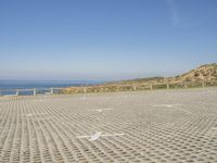 Coastal Road in Portugal: Leading to the Beach and Ocean