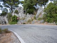 Coastal Road in Spain: Beach Landscape and Scenic Views