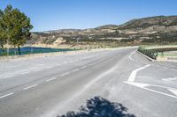 Coastal Road Spain Bridge with Ocean View 001