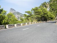 Coastal Road in Spain with Beautiful Landscape