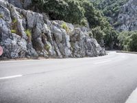 Coastal Road in Spain: A Low Landscape