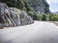Coastal Road in Spain: A Low Landscape