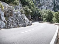 Coastal Road in Spain: A Low Landscape