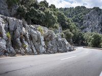 Coastal Road in Spain: A Low Landscape