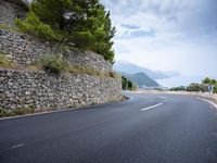 Coastal Road in Spain with Ocean Views