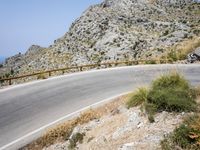 Coastal Road in Spain: Views Overlooking the Ocean
