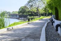 Coastal Road in Thailand: Clear Sky and Ocean View