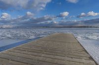 Coastal Road in Winter: Reflections in the Ocean