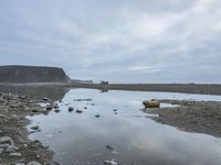 Coastal Rock Beach: A Tranquil Lake and Water Resources