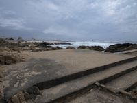 Coastal Sand and Ocean View