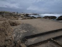 Coastal Sand and Ocean View