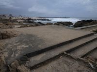 Coastal Sand and Ocean View