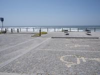 Coastal Shore in Porto, Portugal - Clear Sky