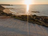 Coastal Sunlit Lands of Portugal at Dawn
