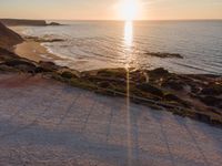 Coastal Sunlit Lands of Portugal at Dawn