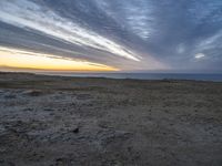 Coastal Sunrise on the Beach in Portugal