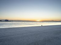 Coastal Sunrise in Lisbon, Portugal