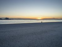 Coastal Sunrise in Lisbon, Portugal