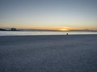 Coastal Sunrise in Lisbon, Portugal