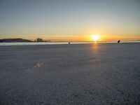 Coastal Sunrise in Lisbon, Portugal: A Glimpse of the Ocean