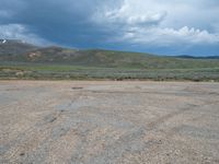 Coastal Utah: A Gloomy Grey Sky Overlooking the Ocean