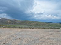 Coastal Utah: A Gloomy Grey Sky Overlooking the Ocean