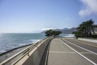 Coastal view of California's famous Pacific Coast Highway