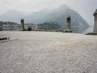 Coastal View in Italy, Europe: Serene Sea and Breathtaking Scenery