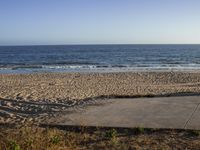 Coastal View of Los Angeles: Sand and Water