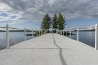 Coastal Walkway Along the Lake: A Reflection of Serene Beauty