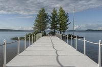 Coastal Walkway Along the Lake: A Reflection of Serene Beauty