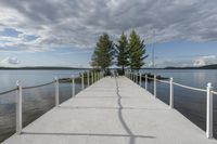 Coastal Walkway Along the Lake: A Reflection of Serene Beauty