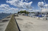 Coastal Walkway in Toronto, Canada