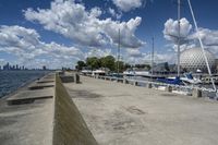 Coastal Walkway in Toronto, Canada