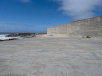 Coastal Wall in Porto, Portugal