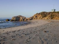 Coastal Waters: A Clear Sky at the Beach