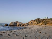 Coastal Waters: A Clear Sky at the Beach