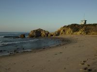 Coastal Waters: A Clear Sky at the Beach