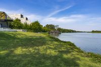 Coastal Water View in a Residential Area