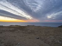 Coastline in Portugal: Beach, Ocean, and Sky