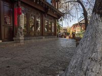 Cobble Stone Alley in Lijiang's Old Town