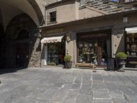 Cobble Stone Alleyway in Tuscany, Europe