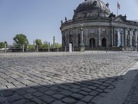 Cobble Stone Bridge in Berlin: A Clear Sky Above