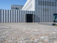 Cobble Stone Road in Bremen: Clear Sky Above