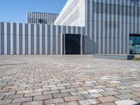 Cobble Stone Road in Bremen: Clear Sky Above