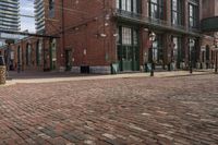 Cobble Stone Road: Bridge Underpass in a Charming Town