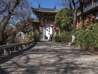 Cobble Stone Road in Lijiang, China