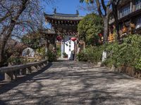 Cobble Stone Road in Lijiang, China